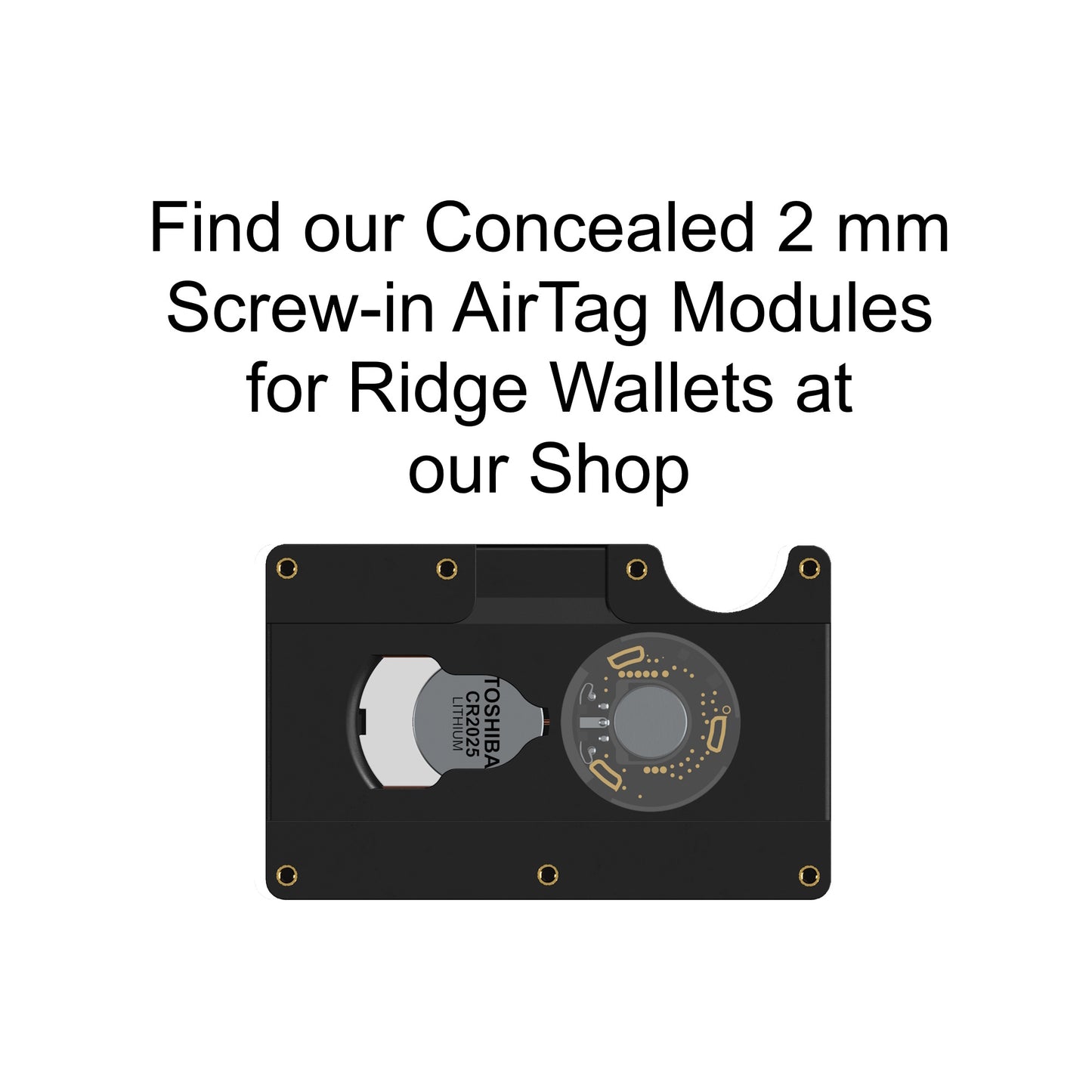 Apple AirTag 3 mm Wallet Card Modification DIY Conversion Kit Digital STL Download