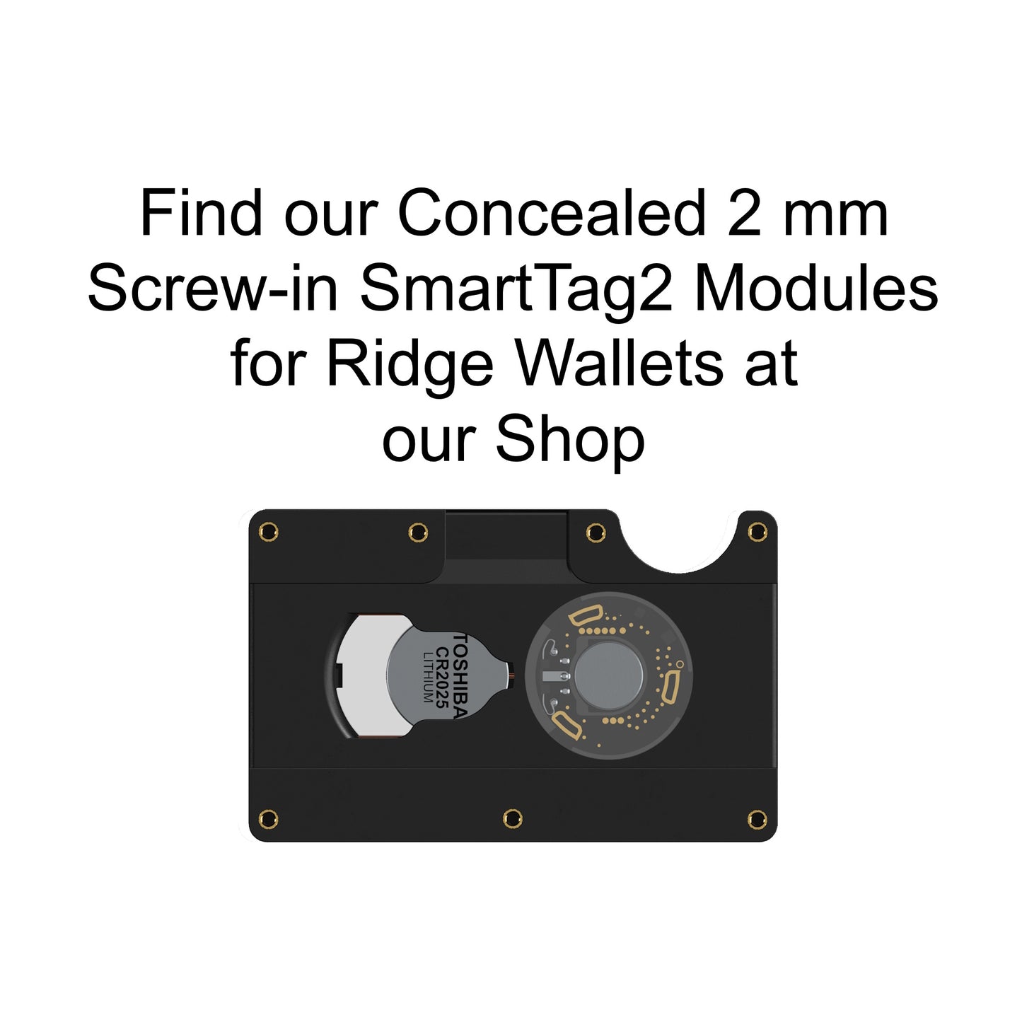 Modified 3 mm Slim Genuine Samsung SmartTag2 Card for Wallet